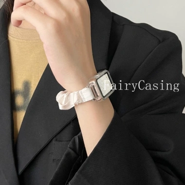 Ốp Lưng Trong Suốt + Dây Đeo Lụa Băng Voan cho Huawei & Honor Band 10-6Pro - Giá ưu đãi 70.400₫