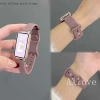Ốp Lưng Trong Suốt Dây Đeo Silicon cho Huawei & Honor Band 10-6Pro Da Báo Thay Thế Dây Đồng Hồ