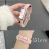 Ốp Lưng Trong Suốt Dây Đeo Silicon cho Huawei & Honor Band 10-6Pro Da Báo Thay Thế Dây Đồng Hồ 8