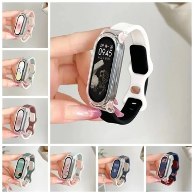 Ốp lưng trong suốt, dây đeo thoáng khí cho Xiaomi Mi Band 10-9-8-7-6-5-4-3 NFC – 64.900₫