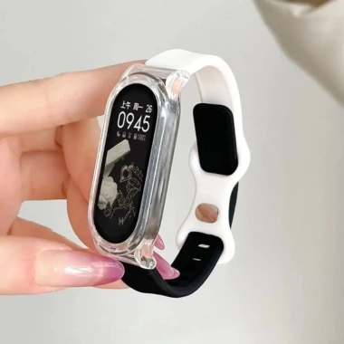 Ốp lưng trong suốt, dây đeo thoáng khí cho Xiaomi Mi Band 10-9-8-7-6-5-4-3 NFC – 64.900₫