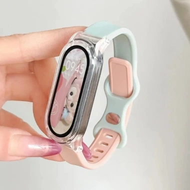 Ốp lưng trong suốt, dây đeo thoáng khí cho Xiaomi Mi Band 10-9-8-7-6-5-4-3 NFC – 64.900₫