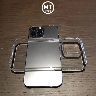 Ốp Lưng Trong Suốt Nhựa Cứng Mỏng Không ố cho iPhone 14 Pro Max/13 Pro – Bảo Vệ Camera, Giá 45.000₫ 2