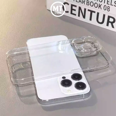 Ốp Lưng Trong Suốt Nhựa Cứng Mỏng Không ố cho iPhone 14 Pro Max/13 Pro – Bảo Vệ Camera, Giá 45.000₫ 3