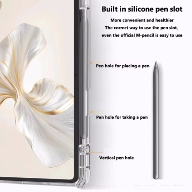 Ốp lưng trong suốt Redmi Pad 2 Pro 12.1 inch 2.025 có khe cắm bút, bảo vệ từ tính - Giá chỉ 74.520₫ 5