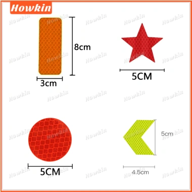 Ốp Lưng Xe Phản Quang Nhiều Màu Dán An Toàn, Dải Băng Cảnh Báo, Đề Can, 1 PC 8.152₫ 2