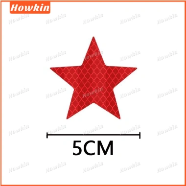 Ốp Lưng Xe Phản Quang Nhiều Màu - Dán An Toàn, Dải Băng Ngôi Sao, 8.165 VND 6