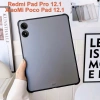 Ốp PC Cứng Trong Suốt Mờ Bốn Góc cho Xiaomi Redmi Pad Pro 12.1, Thiết Kế Thời Trang Nhiều Màu, Chống Sốc, Giá 142.236₫