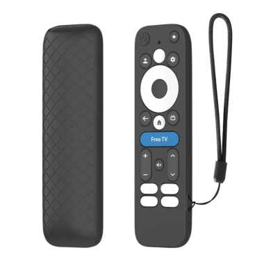 Ốp Silicon Bảo Vệ Hrtyvhin cho Google TV Box 4K Pro - Chống Rơi, Dễ Điều Khiển