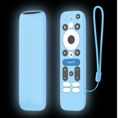 Ốp Silicon Bảo Vệ Hrtyvhin cho Google TV Box 4K Pro - Chống Rơi, Dễ Điều Khiển
