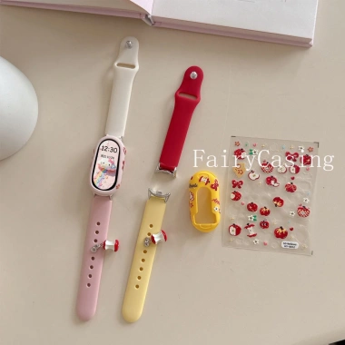 Ốp Silicon Mềm + Dây Đeo Xiaomi Mi Band 10/9/8 - Ceramic Mi Band 9, Giá 96.800₫ 5 Ốp Silicon Mềm + Dây Đeo Xiaomi Mi Band 10/9/8 - Ceramic Mi Band 9, Giá 96.800₫ 5