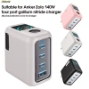 Ốp Silicone MINIMALY Màu Trơn Bảo Vệ, Chống Bụi và Sốc Cho Anker Zolo 140W Du Lịch