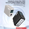 Ốp Silicone MINIMALY Màu Trơn Bảo Vệ, Chống Bụi và Sốc Cho Anker Zolo 140W Du Lịch 4
