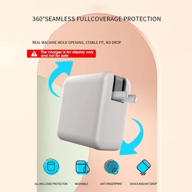 Ốp Silicone RATTANCO Mềm Màu Bảo Vệ, Chống Bụi và Sốc Cho Anker Zolo 140W Du Lịch 5 Ốp Silicone RATTANCO Mềm Màu Bảo Vệ, Chống Bụi và Sốc Cho Anker Zolo 140W Du Lịch 5