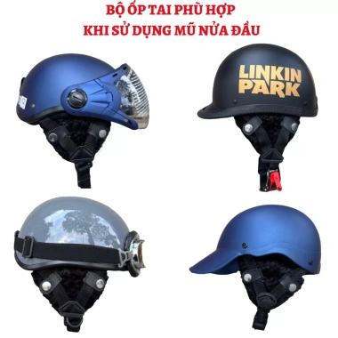 Ốp tai nỉ bông ấm áp, chống lạnh cho mũ bảo hiểm xe máy nửa đầu - 47.500đ 3 Ốp tai nỉ bông ấm áp, chống lạnh cho mũ bảo hiểm xe máy nửa đầu - 47.500đ 3