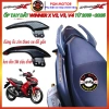 Ốp Tay Dắt, Bọc Mũi Dè Vân Carbon cho Winner X V2/V3 2.019-2.025 - Nhựa ABS Cao Cấp, Lắp Zin 6