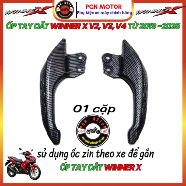 Ốp Tay Dắt, Bọc Mũi Dè Vân Carbon cho Winner X V2/V3 2.019-2.025 - Nhựa ABS Cao Cấp, Lắp Zin 10 Ốp Tay Dắt, Bọc Mũi Dè Vân Carbon cho Winner X V2/V3 2.019-2.025 - Nhựa ABS Cao Cấp, Lắp Zin 10
