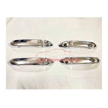 Ốp tay nắm cửa, hõm cửa, nắp che sạc, ốp gương Vinfast VF5 - Mạ Crom chuẩn form, 100k