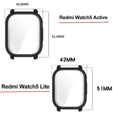 Ốp TPU mềm bảo vệ Redmi Watch 5 & Lite – Vỏ dẻo chống trầy, giá 42.836₫