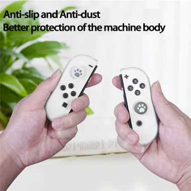 Ốp TPU Mềm Joycon cho Nintendo Switch 2 – Vỏ bảo vệ pha lê trong suốt, bảo vệ toàn diện 5
