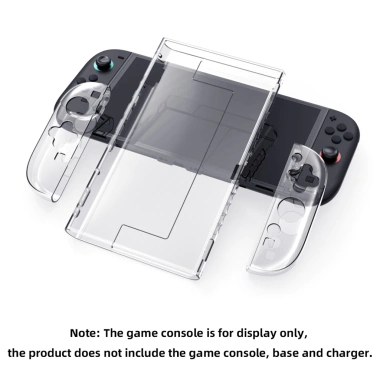 Ốp TPU Mềm Joycon cho Nintendo Switch 2 – Vỏ bảo vệ pha lê trong suốt, bảo vệ toàn diện 8