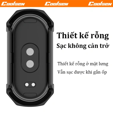 Ốp viền đồng hồ Xiaomi chống sốc 4 góc, phù hợp cho Xiaomi 10-9-8-7-6-5-4-3, bảo vệ tối đa, giá chỉ 48.800đ 4