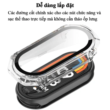 Ốp viền đồng hồ Xiaomi chống sốc 4 góc, phù hợp cho Xiaomi 10-9-8-7-6-5-4-3, bảo vệ tối đa, giá chỉ 48.800đ 8