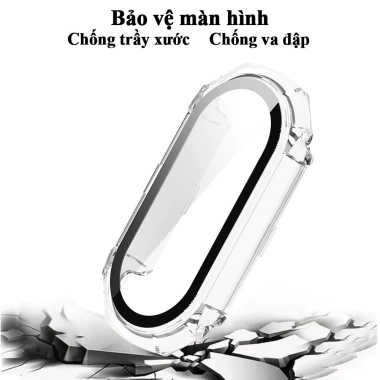 Ốp viền đồng hồ Xiaomi chống sốc 4 góc, phù hợp cho Xiaomi 10-9-8-7-6-5-4-3, bảo vệ tối đa, giá chỉ 48.800đ 9