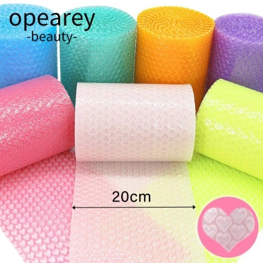 OPEAREY 0.2x6M Bao bì đệm - Bọc bong bóng tim dày, cuộn xốp giấy chống sốc cho hàng hoá
