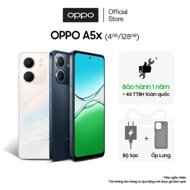 OPPO A5x 4GB/128GB NFC - Bản ứng dụng chính hãng, giảm giá 4,220,000₫