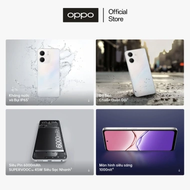 OPPO A5x 4GB/128GB NFC - Bản ứng dụng chính hãng, giảm giá 4,220,000₫ 3 OPPO A5x 4GB/128GB NFC - Bản ứng dụng chính hãng, giảm giá 4,220,000₫ 3
