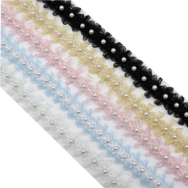 Organza Ren Ruy Băng 100cm - Túi Đau Handmade Đính Hạt, Hỗ Trợ Thẻ Tên, DIY Trang Phục Khiêu Vũ 5