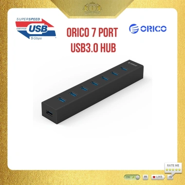 Orico HUB 7 Port USB 3.0 H7.013-U3-V1 - 7 Cổng Tốc Độ Cao, Chỉ 650.000₫