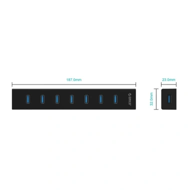 Orico HUB 7 Port USB 3.0 H7.013-U3-V1 - 7 Cổng Tốc Độ Cao, Chỉ 650.000₫ 5 Orico HUB 7 Port USB 3.0 H7.013-U3-V1 - 7 Cổng Tốc Độ Cao, Chỉ 650.000₫ 5