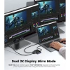 ORICO Hub USB C 7 trong 1 4K HDMI/VGA 100W PD USB‑A 5Gbps âm thanh 3.5mm MacBook Dell HP 341.000₫ 5