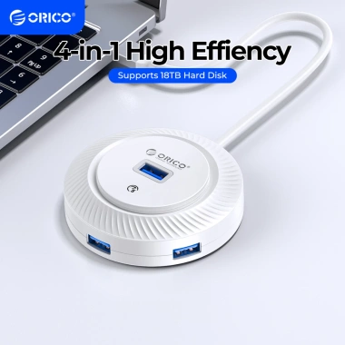 Orico USB 3.0 Hub Type C Cổng Nguồn OTG – Tương Thích PC, Laptop, Mac Pro, Giá 176k