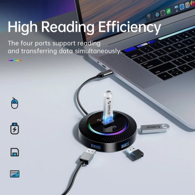 Orico USB 3.0 Hub Type C Cổng Nguồn OTG – Tương Thích PC, Laptop, Mac Pro, Giá 176k 3 Orico USB 3.0 Hub Type C Cổng Nguồn OTG – Tương Thích PC, Laptop, Mac Pro, Giá 176k 3