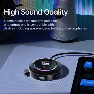Orico USB 3.0 Hub Type C Cổng Nguồn OTG – Tương Thích PC, Laptop, Mac Pro, Giá 176k