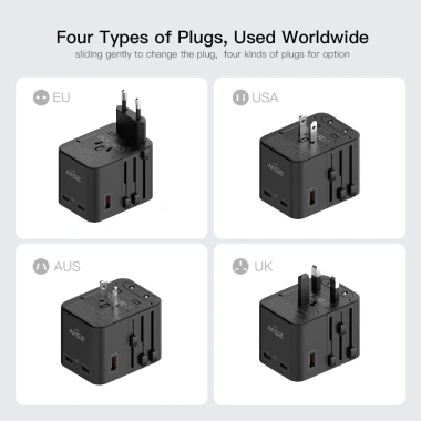 Orsen C18B 25W USB Type-C Đa Năng EU/US/AU/UK - Sạc nhanh cho Android & Laptop, Giá giảm 369.000₫