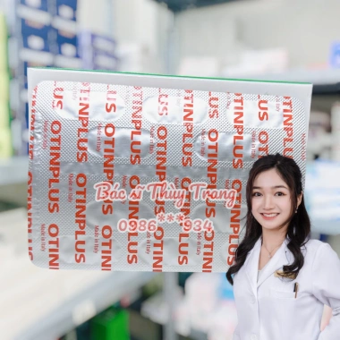 OTINPLUS Viên uống Biotin Kẽm B5 60 viên - Đẹp tóc, lành thương, giá 1.5 triệu