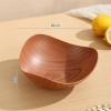 OUKEAI Đĩa Giả Hạt Gỗ Tam Giác Retro – Trưng Bày Trái Cây Khô, Đồ Ăn Nhẹ cho Phòng Khách, Phòng Ăn, Giá 38.500₫ 6