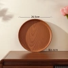 OUKEAI Khay Nhựa Tròn Chống Trượt – Đựng Ly, Bánh, Trà, An Toàn, Giá 28.000₫, Free Ship 9