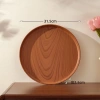 OUKEAI Khay Nhựa Tròn Chống Trượt – Đựng Ly, Bánh, Trà, An Toàn, Giá 28.000₫, Free Ship 10