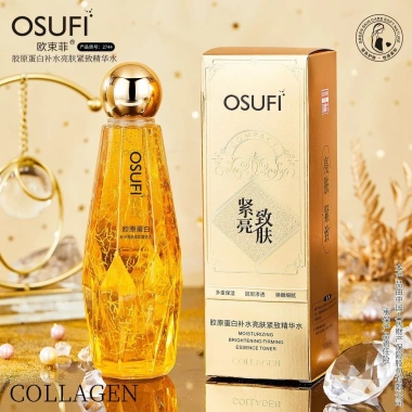 Oushufei Collagen Protein Dưỡng ẩm, Làm sáng & Săn chắc - Nước Toner Lotion Chăm sóc da