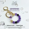 OwniCrystos Career Booster - Thạch anh tím, Obsidian, Vàng Rutilated, Túi pha lê, Móc khóa - 699.999đ