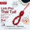 OwniCrystos Thái Tuế Phù 2.026 Ngọ Tý Sửu Mão Hộ Thân - Móc Treo Điện Thoại Chu Sa & Mã Não Đỏ 699.999₫