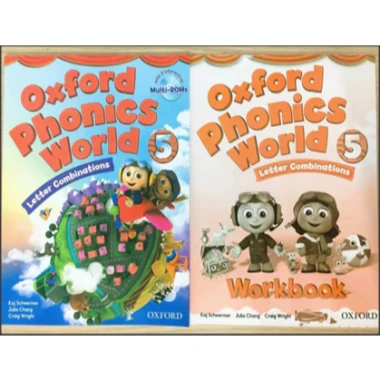 Oxford Phonics World học liệu mp3 và mp4 Dễ học mẹ Dừa kèm hướng dẫn web ôn miễn phí Giá chỉ 115.000₫ 12