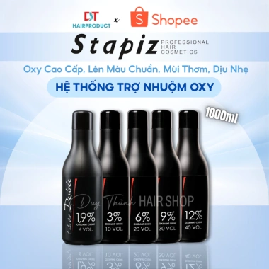 Oxy Trợ Nhuộm Stapiz 1.000ml – Nhuộm tóc chuẩn, mùi thơm, dịu nhẹ da đầu, giá 198k