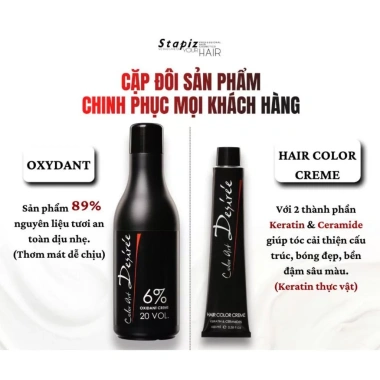 Oxy Trợ Nhuộm Stapiz 1.000ml – Nhuộm tóc chuẩn, mùi thơm, dịu nhẹ da đầu, giá 198k 3