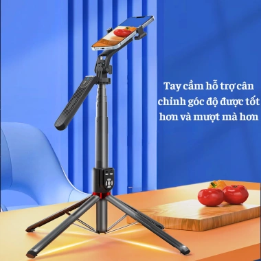 P325 Photography Stick - Giá 150.000₫, chân 4 chân nhôm, dài 2m, chụp ảnh điện thoại